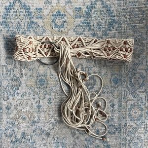 Free people beaded belt